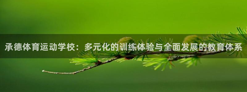 尊龙官方正版app神州：承德体育运动学校：多元化的训练体验与