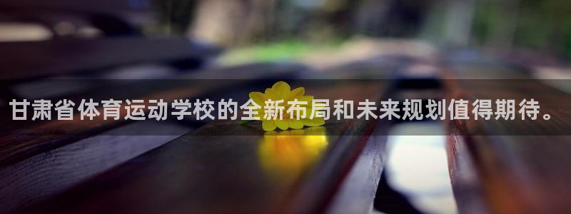 尊龙官网下载平台APP：甘肃省体育运动学校的全新布局