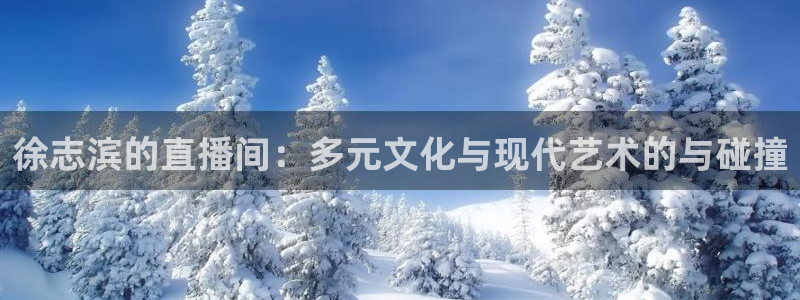 蓝鲸体育直播网页版：徐志滨的直播间：多元文化与现代艺术的与碰撞